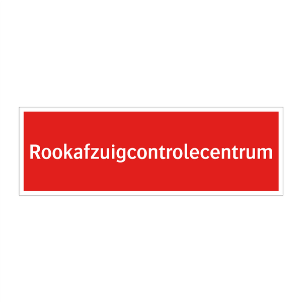 Rookafzuigcontrolecentrum & Rookafzuigcontrolecentrum & Rookafzuigcontrolecentrum