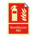 Brandblusser ABC