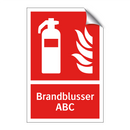 Brandblusser ABC