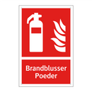 Brandblusser Poeder