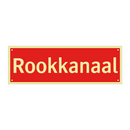 Rookkanaal & Rookkanaal & Rookkanaal & Rookkanaal
