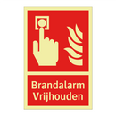 Brandalarm Vrijhouden