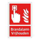 Brandalarm Vrijhouden