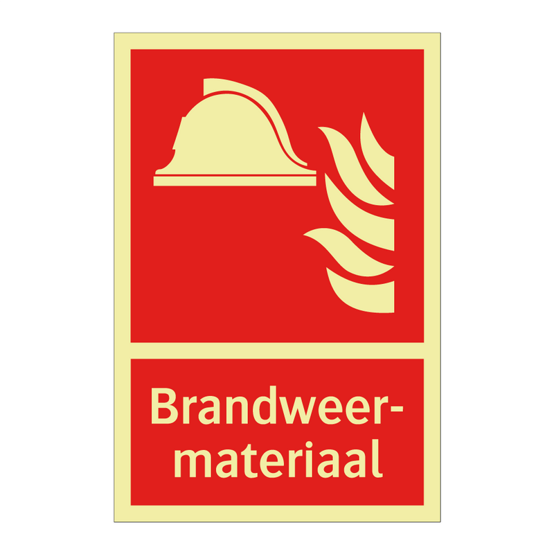 Brandweer- materiaal