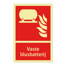 Vaste blusbatterij