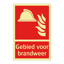 Gebied voor brandweer