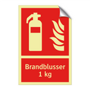 Brandblusser 1 kg