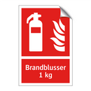 Brandblusser 1 kg