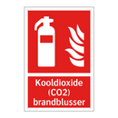 Kooldioxide (CO2) brandblusser