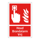 Houd Brandalarm Vrij