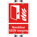 Nooddeur GEEN toegang