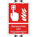 Opslagruimte voor blusapparatuur