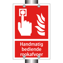 Handmatig bediende rookafvoer