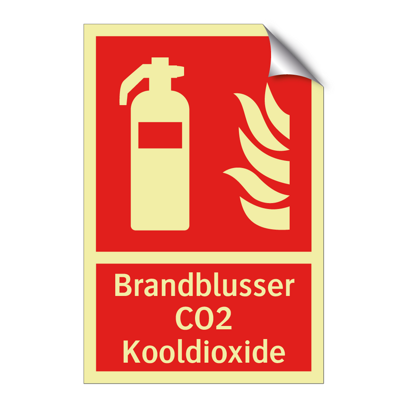 Brandblusser CO2 Kooldioxide