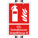 CO₂ brandblusser brandklasse B
