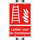 Ladder voor de brandweer