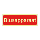 Blusapparaat & Blusapparaat & Blusapparaat & Blusapparaat