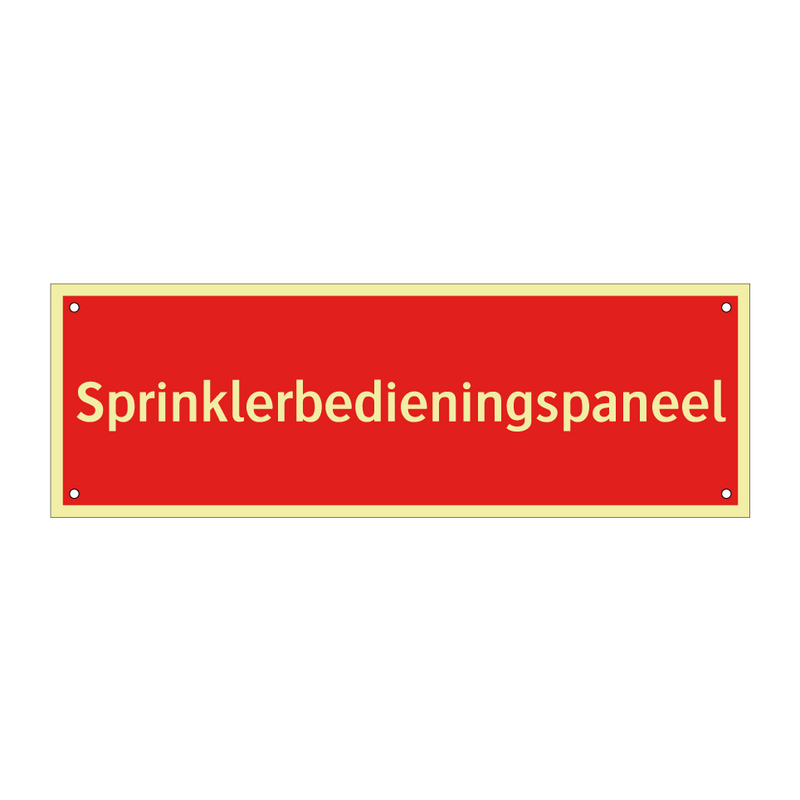 Sprinklerbedieningspaneel & Sprinklerbedieningspaneel & Sprinklerbedieningspaneel