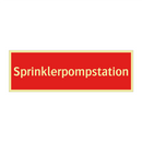 Sprinklerpompstation & Sprinklerpompstation & Sprinklerpompstation & Sprinklerpompstation