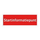 Startinformatiepunt & Startinformatiepunt & Startinformatiepunt & Startinformatiepunt