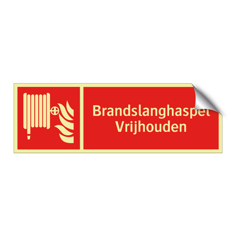 Brandslanghaspel Vrijhouden