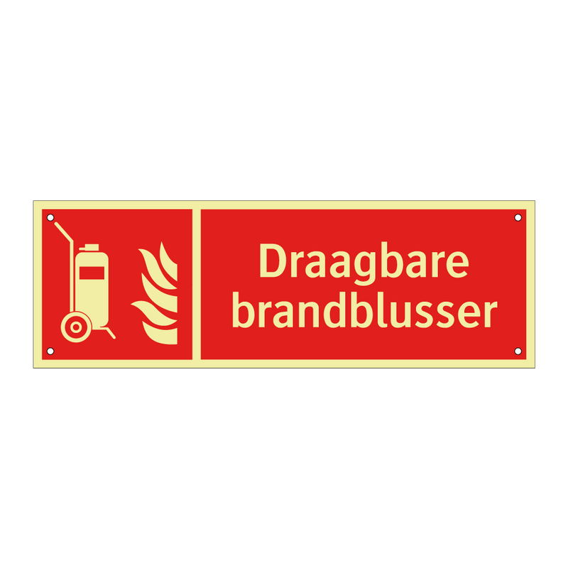 Draagbare brandblusser