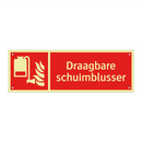 Draagbare schuimblusser