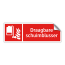 Draagbare schuimblusser