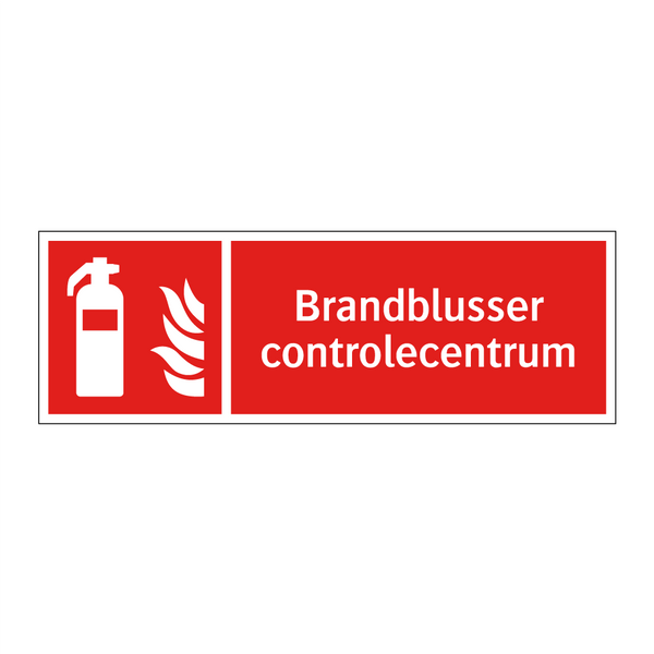 Brandblusser controlecentrum