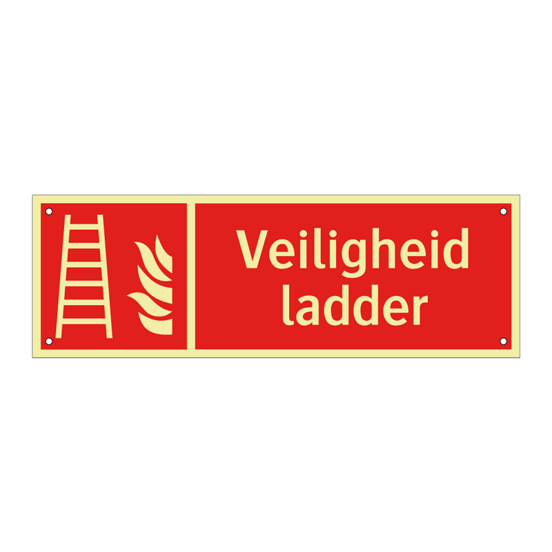 Veiligheid ladder