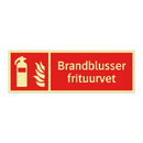 Brandblusser frituurvet