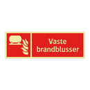 Vaste brandblusser