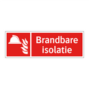 Brandbare isolatie