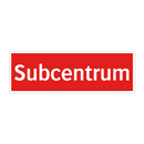 Subcentrum & Subcentrum & Subcentrum & Subcentrum & Subcentrum & Subcentrum & Subcentrum