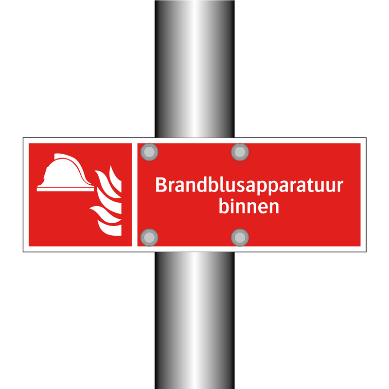 Brandblusapparatuur binnen