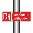 Branddeur vrijhouden