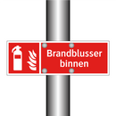 Brandblusser binnen