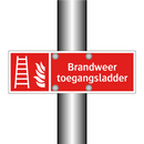 Brandweer toegangsladder