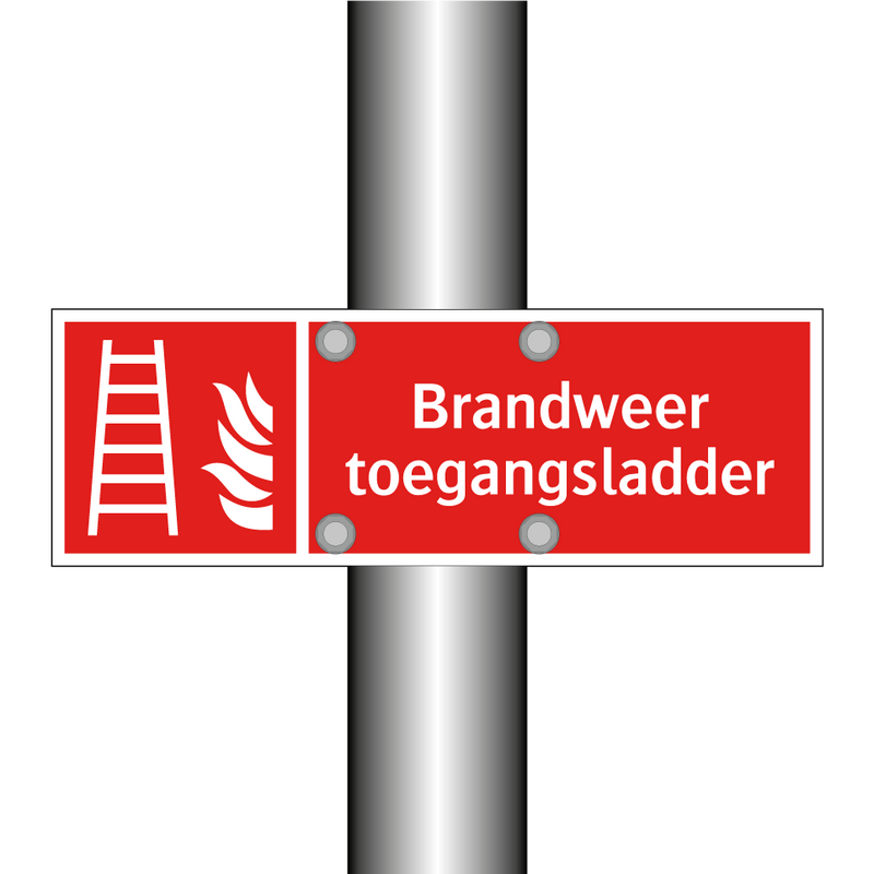 Brandweer toegangsladder