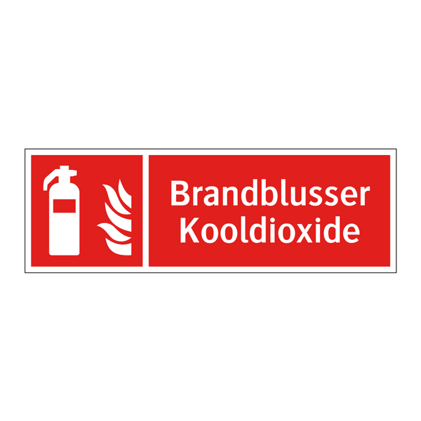 Brandblusser Kooldioxide