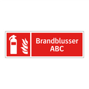 Brandblusser ABC