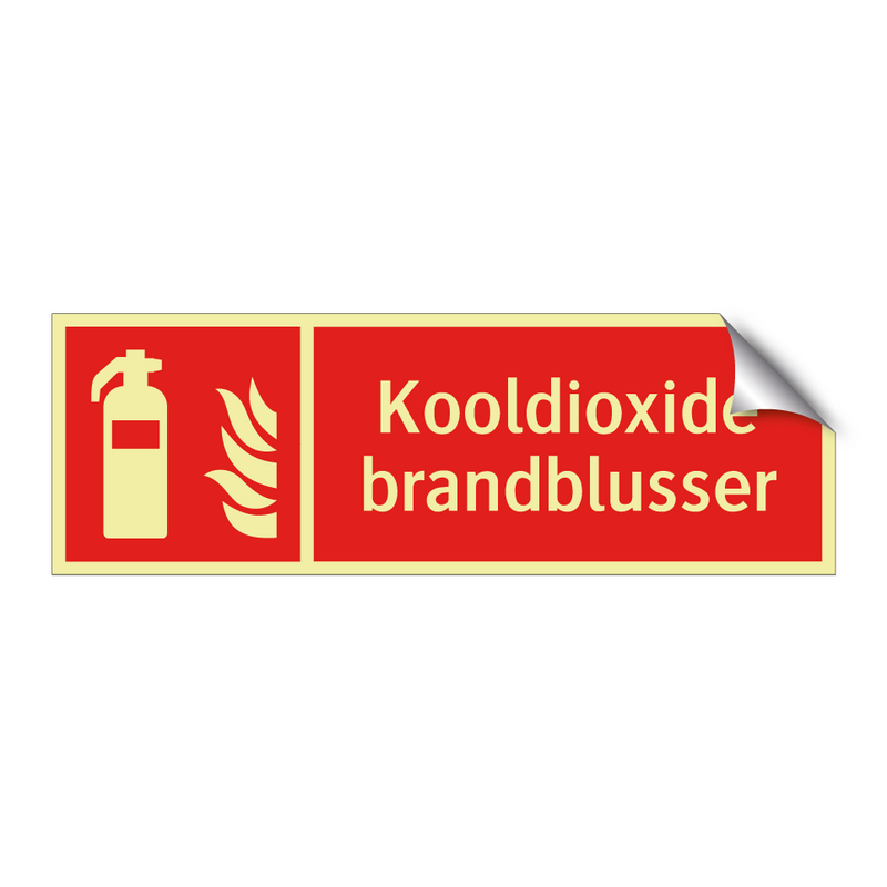 Kooldioxide brandblusser
