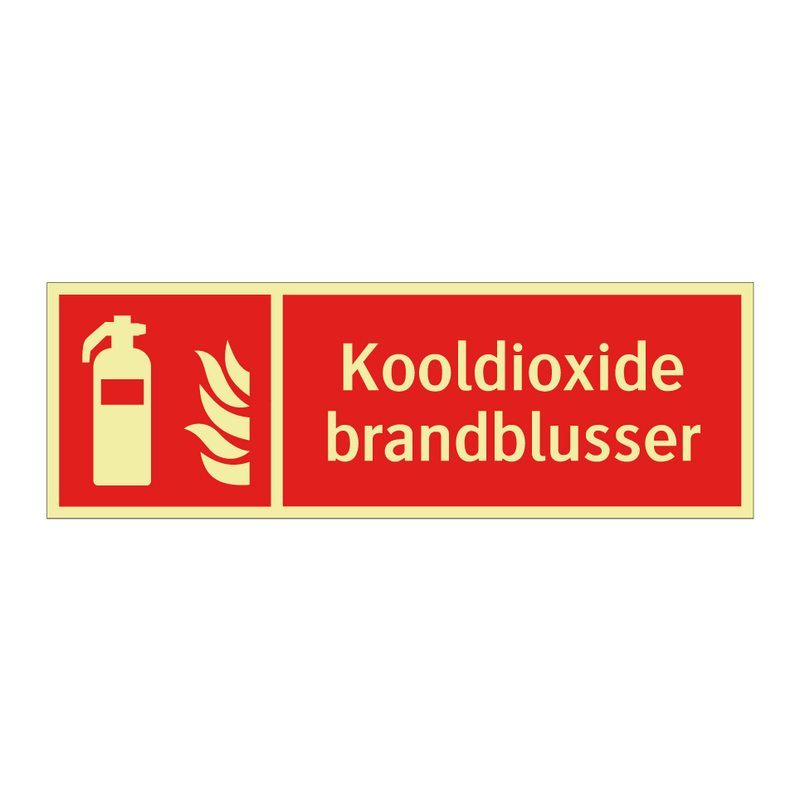 Kooldioxide brandblusser
