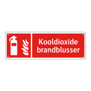 Kooldioxide brandblusser
