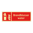 Brandblusser water