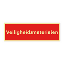 Veiligheidsmaterialen & Veiligheidsmaterialen & Veiligheidsmaterialen & Veiligheidsmaterialen