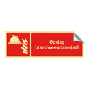Opslag brandweermateriaal