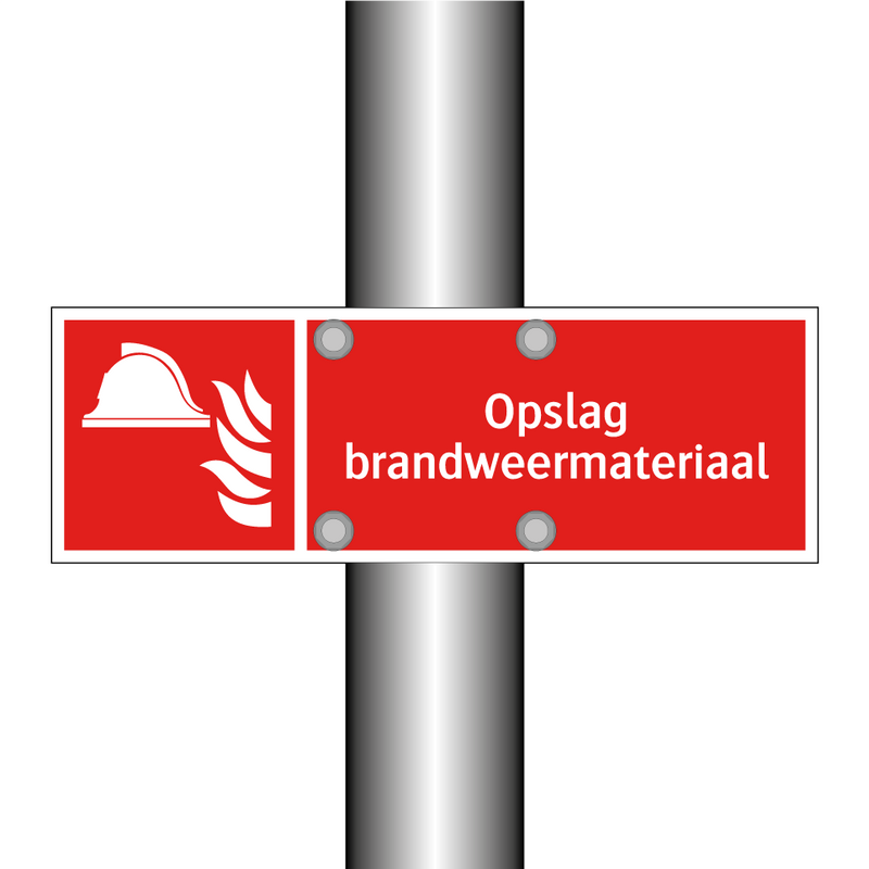 Opslag brandweermateriaal
