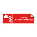 Opslag brandweermateriaal
