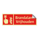 Brandalarm Vrijhouden